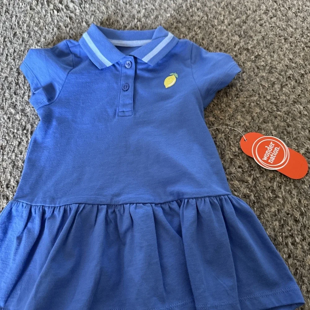 2 Dresses (Brand New ) Size 12 Months